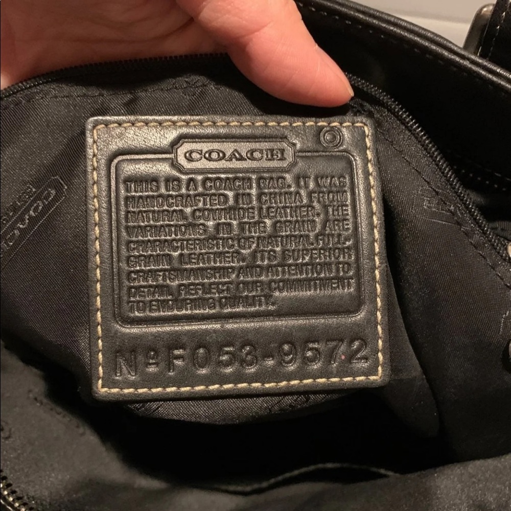 Vintage Coach shoulder purse - Picture 4 of 5